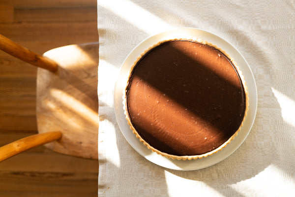 Chocolate and Salted Caramel Tart