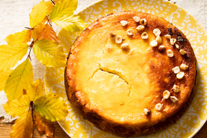 Baked Honey Cheesecake