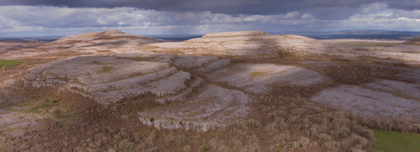 The Burren from the air