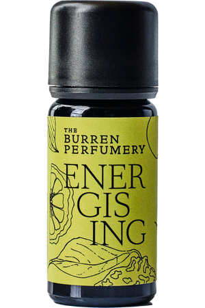Energising is a vibrant blend of pure essential oils, bergamot, grapefruit, lemongrass, petitgrain and peppermint oil