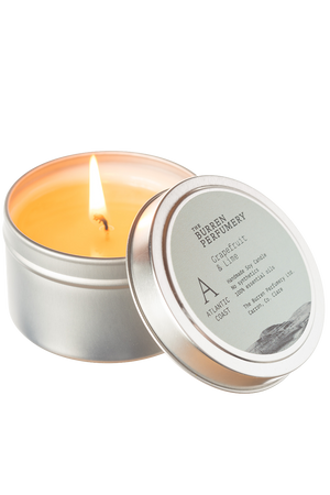 Burren Perfumery Grapefruit and Lime Essential Oil Scented Soy Candle