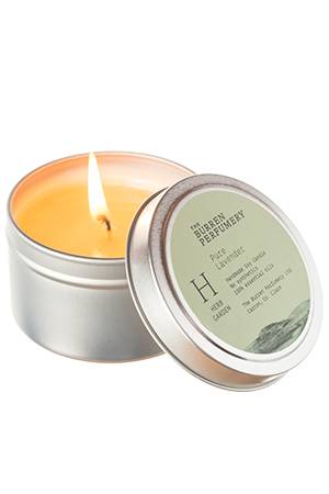 Burren Perfumery Lavender Essential Oil Scented Soy Candle