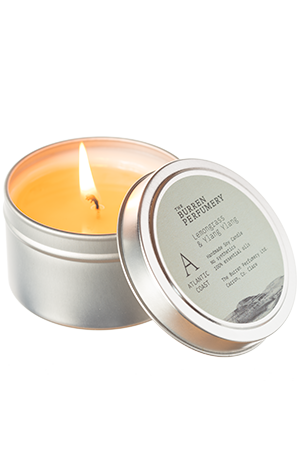 Burren Perfumery Lemongrass and Ylang Ylang Essential Oil Scented Soy Candle