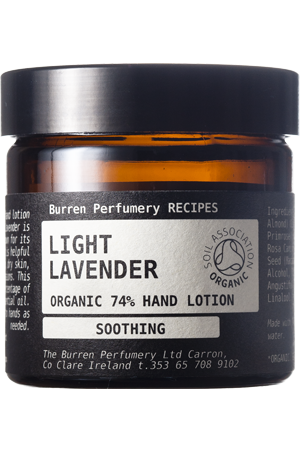 Burren Perfumery Certified Organic Light Lavender Hand Cream